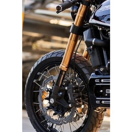 Dixerparts Kühlerseite Extras Oberflächen Embleme Details für BMW K100/K1100 Cafe Racer Boober