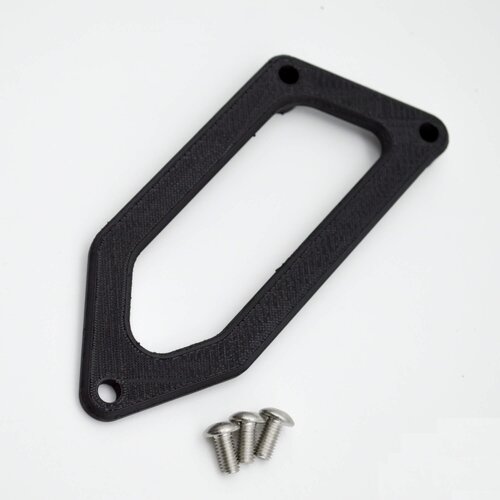 Dixerparts Kühlerseite Extras Oberflächen Embleme Details für BMW K100/K1100 Cafe Racer Boober