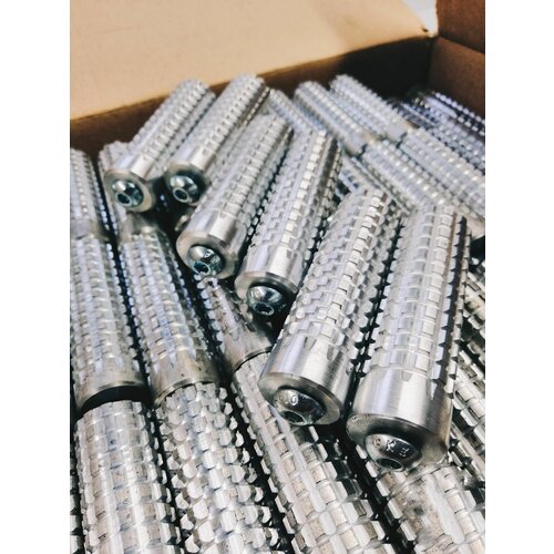 Footrest Footpegs - 30 x 100 mm Cafe Racer Stunt 636 | Aluminium