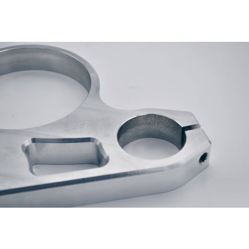 Té Supérieur Clamp Yoke 92mm Compteur de Vitesse pour BMW K75/K100/RS/RT/LT (82-91) Cafe Racer | Aluminium, Argent