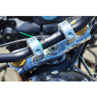 Riser Attacco Manubrio – 28,6 mm FATBAR | Argento, Alluminio