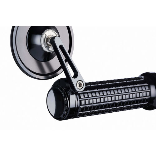 Dixerparts Motogadget Mo.View Lenkeradapter Uni Cap 2 Stk. mit Stangenverlängerungen (7001060) | Schwarz