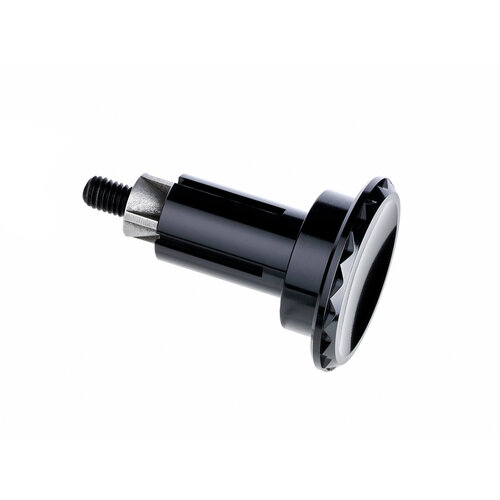 Dixerparts Motogadget Mo.View Lenkeradapter Uni Cap 2 Stk. mit Stangenverlängerungen (7001060) | Schwarz