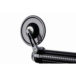 Motogadget Mo.View Spy Handlebar End 1″ and 22 mm, Round (7001010) | Black
