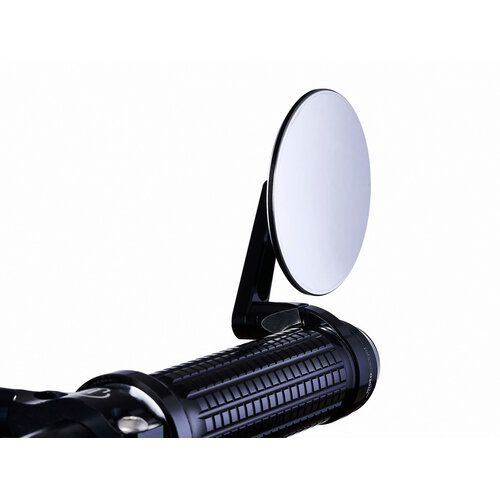 Dixerparts Motogadget Mo.View Spy Handlebar End 1″ and 22 mm, Round (7001010) | Black