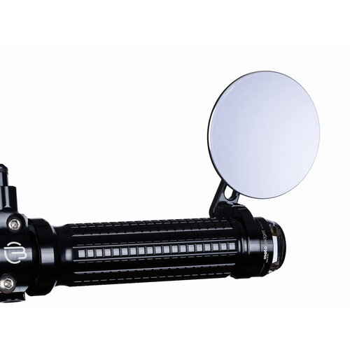 Dixerparts Terminale Manubrio Motogadget Mo.View Spy 1″ e 22 mm, Tondo (7001010) | Nero