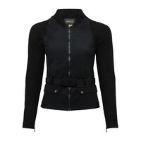 Zephyr Pro Summer Motorcycle jacket black - Female