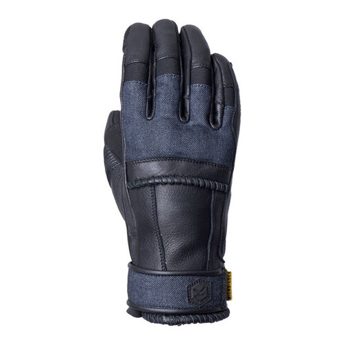 Whip armoured gloves black/denim - Female