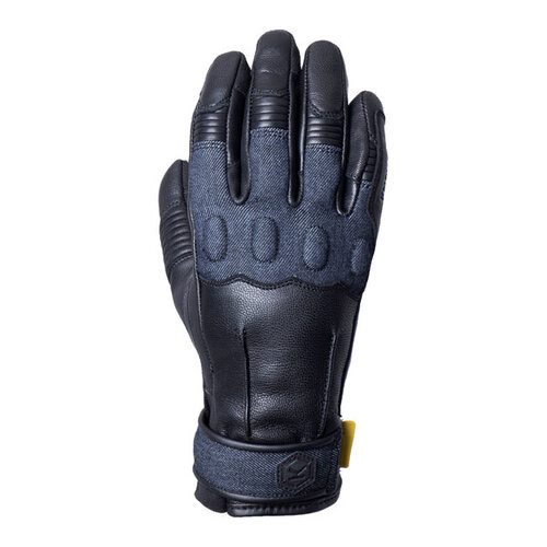 Wave armoured gloves black/denim