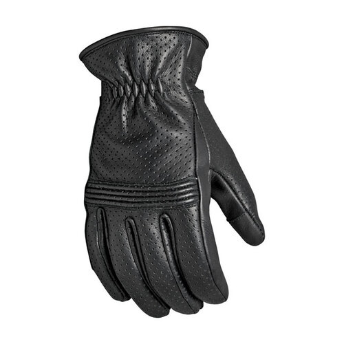 Wellington Lederen Handschoenen | Zwart