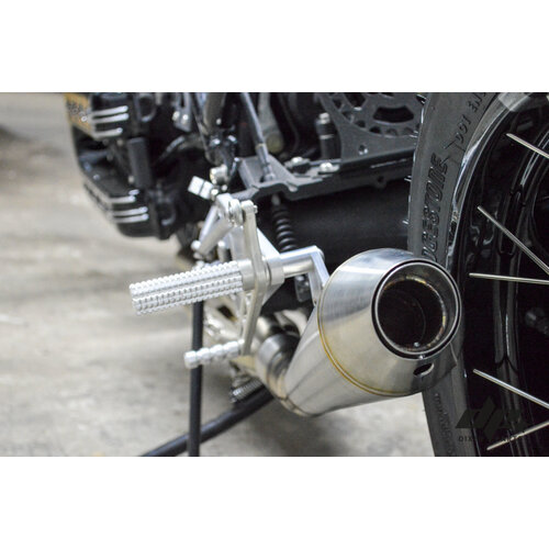 Dixerparts Silencieux D'echappement Collecteur 4en1 +db Killer | Pots D'échappement Café Racer BMW K100/K1100