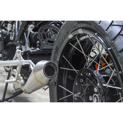 Dixerparts Silenziatore Scarico 4in1 Collector +db Killer | Terminali di Scarico BMW K100/K1100 Cafe Racer