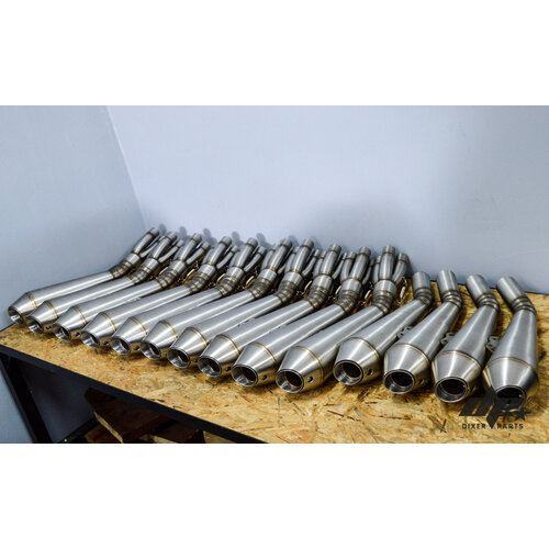 Dixerparts Silencieux D'echappement Collecteur 4en1 +db Killer | Pots D'échappement Café Racer BMW K100/K1100