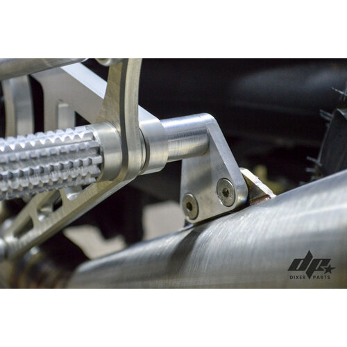 Dixerparts Exhaust Mounts  for Short and Long Rearsets | BMW K100/K1100