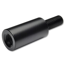 Verlenging M8x25 mm | Zwart