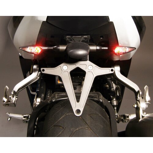 Kellermann Rhombus DF LED Indicator 3 in 1 Rear Left | Chrome