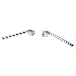 22MM Clipons Chrome Tüv (Verschillende maten)