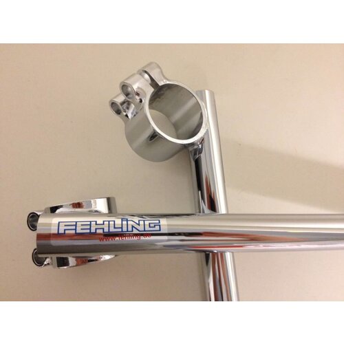 Fehling 22MM Clipons Chrome Tüv (Verschillende maten)