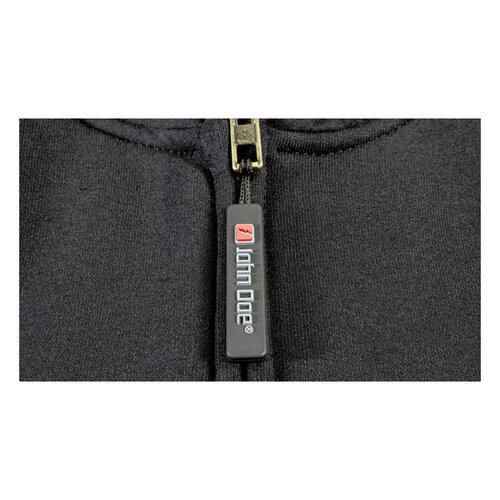 John Doe Sweat à Capuche Zippé | Gris Noir