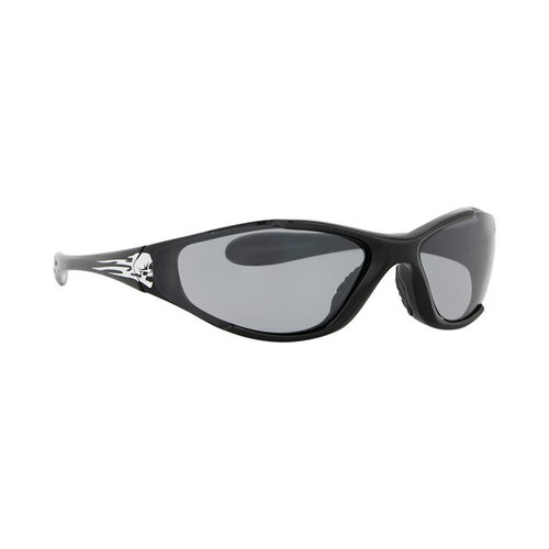 John Doe Lunettes de Soleil Bikers - Memphis Skull | Le Noir