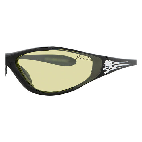 John Doe Lunettes de Soleil Bikers - Memphis Skull | Le Noir