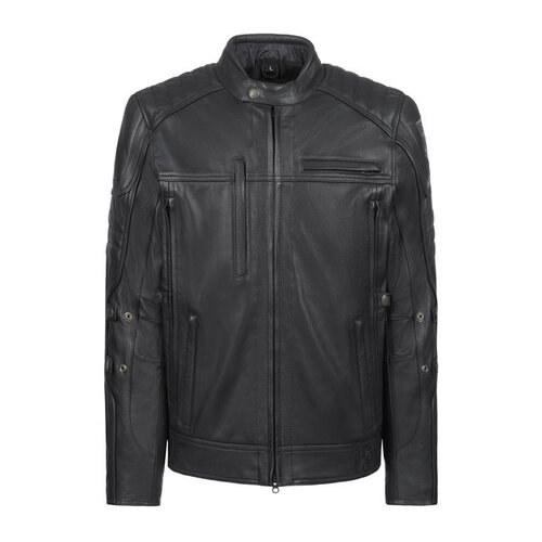 John Doe Technical Leather Jacket with XTM | Black