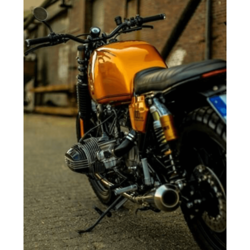 Hattech 40mm EG-ABE Gunball Endschalldämpfer Satz BMW /R100S > 9/1978) / R100RS - R100RT