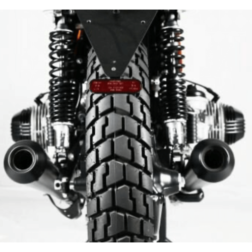 Hattech 40mm EG-ABE Gunball rear silencer set BMW /R100S > 9/1978) / R100RS - R100RT