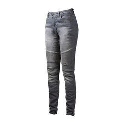 Betty Biker Jeans Light Grey