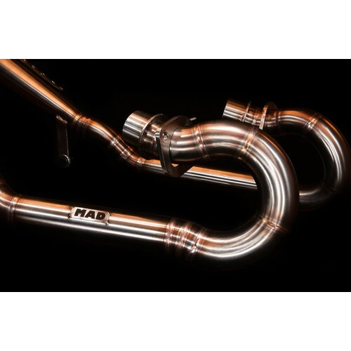 MAD Exhaust Échappement Honda CX / GL 2in2 Scrambler