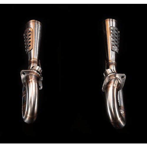 MAD Exhaust Honda CX / GL Scrambler 2in2 Uitlaatysteem