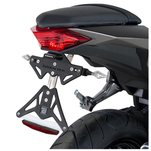 Barracuda Universal License Plate Holder | Black, Anodized