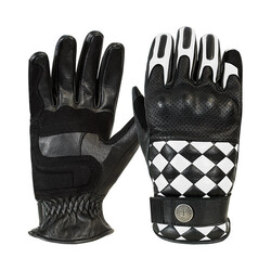 Tracker Race Gloves Black/White