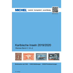 Michel katalog Überseeterritorien teil UK. 2.1 Karibische Inseln A-J