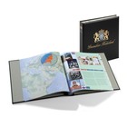 Album - Pays-Bas sans Frontières, Période 2008-2016 - type DeLuxe - feuilles et boite de protection - Bleu - Davo (2 Trous)