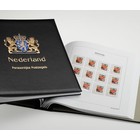 Album - Pers. Marken Niederlande (neutral) - Typ DeLuxe - incl. Blätter und Schutzkassette - Blau - Davo (2 Löcher)