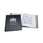 Album - Timbres pers. Pays-Bas, Période 2006-2014 - type DeLuxe - feuilles et boite de protection - Bleu - Davo (2 Trous)