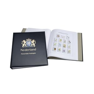 Album - Pers. Stamps Netherlands, Period 2006-2014 - type DeLuxe - incl. sheets and slipcase - Blue - Davo (2 Holes)