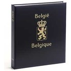 Davo, de luxe, Album (2 gats) - België, Spoorwegen, Luchtpost - jaren 1866 t/m 2013 - incl. cassette - afm: 290x325x55 mm. ■ per st.