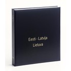 Davo, de luxe, Album (2 trous) - États baltes, partie   I - années 1990 à 1999 - incl. boite - dim: 290x325x55 mm. ■ par pc.