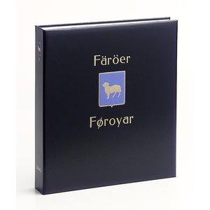 Album - Îles Féroé, Période 2020-2025 - Partie   III - type DeLuxe - feuilles et boite de protection - Bleu - Davo (2 Trous)