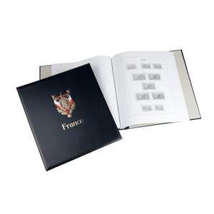 Album - Oceania, Period 1892-1956 - Part   I - type DeLuxe - incl. sheets and slipcase - Blue - Davo (2 Holes)
