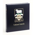 Davo, de luxe,  Album (2 trous) - Île Falkland, partie   I - années 1878 à 1995 - incl. boite de protection - dim: 290x325x55 mm. ■ par pc.