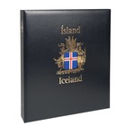 Davo, de luxe, Album (2 Löche) - Island, Teil   I - Jahre 1873 bis 1989 - inkl. Schutzkassette - Abm: 290x325x55 mm. ■ pro Stk.