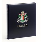 Davo, de luxe, Album (2 trous) - Malte, partie   I - années 1860 à 1974 - incl. boite de protection - dim: 290x325x55 mm. ■ par pc.