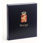 Davo, de luxe, Album (2 Löche) - Norwegen, Teil   I - Jahre 1855 bis 1969 - inkl. Schutzkassette - Abm: 290x325x55 mm. ■ pro Stk.