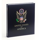 Davo, de luxe, Album (2 Löche) - Vereinigte Staaten, Teil   II - Jahre 1945 bis 1969 - inkl. Schutzkassette - Abm: 290x325x55 mm. ■ pro Stk.