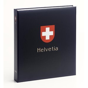 Album -   Suisse, Période 2017-2025 - Partie  V - type DeLuxe - feuilles et boite de protection - Bleu - Davo (2 Trous)