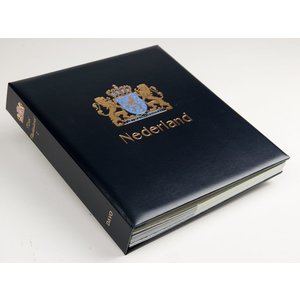 Album - Beaux Pays-Bas - Partie   II - type DeLuxe - incl. boite de protection et sans feuilles - Bleu - Davo (2 Trous)
