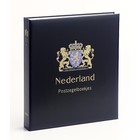 Album - Pers. Briefmarken Niederlande - Typ DeLuxe - inkl. Schutzkassette und ohne Blätter - Blau - Davo (2 Löcher)